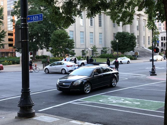 6th and Jefferson blocked Monday morning.jpg