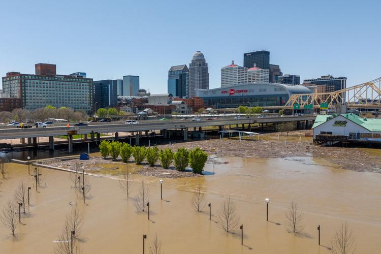 Downtown Louisville Flooding — 4/8/25