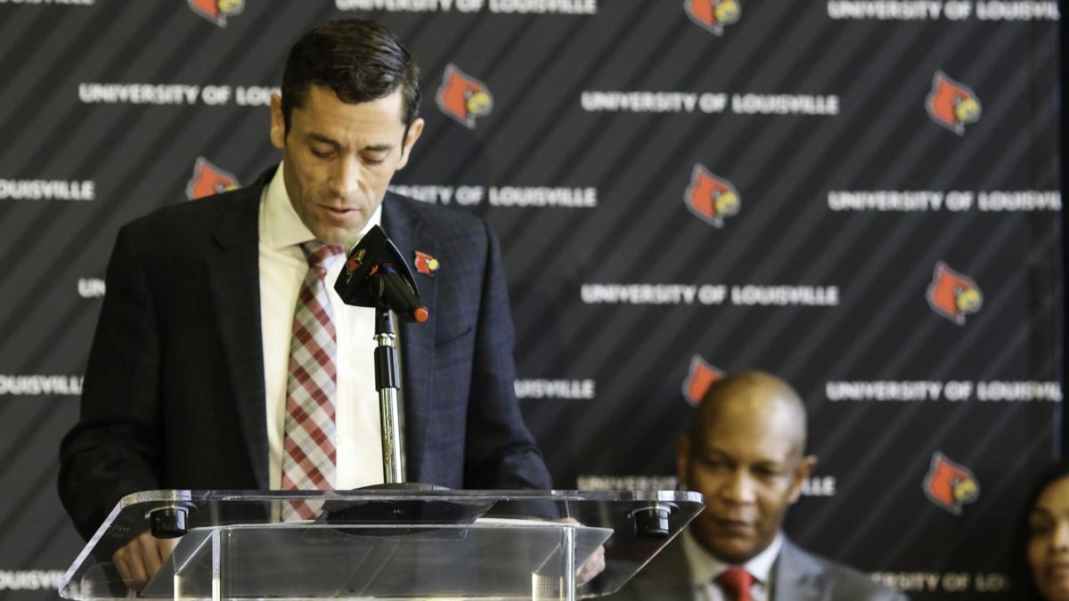 NO PANIC  Louisville AD Josh Heird voices confidence in direction