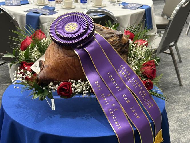 Kentucky State Fair ham breakfast