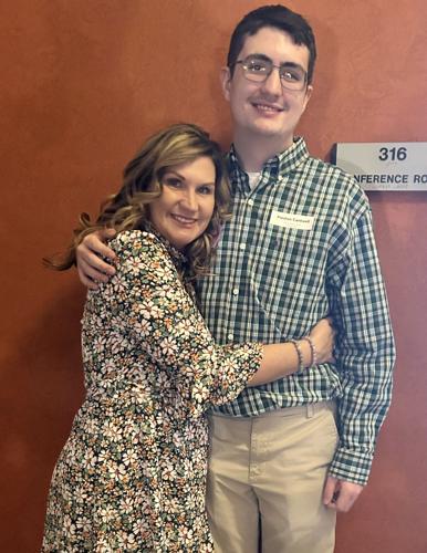Julie Cantwell and son