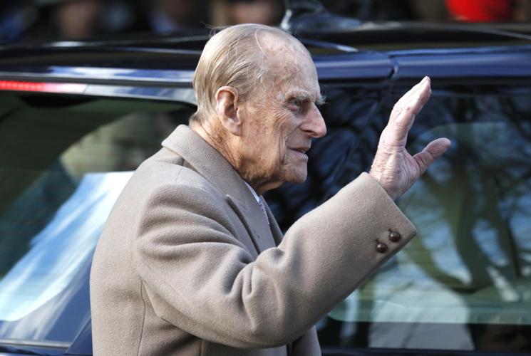 Prince Philip Waving via AP