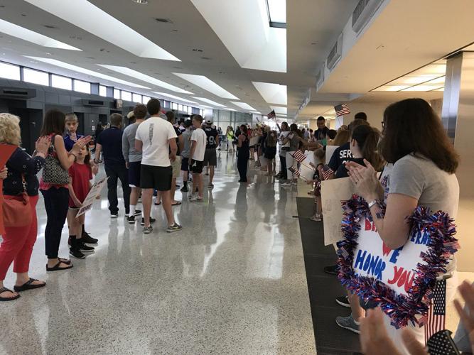 Honor Flight Bluegrass Airport Terminal SDF