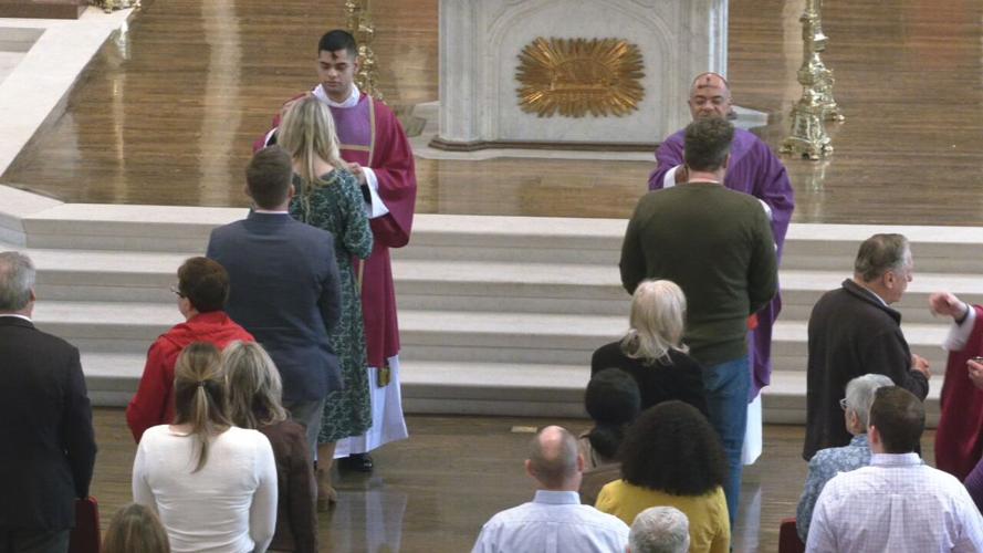 Ash Wednesday celebrated at the Cathedral of the Assumption on Feb. 22, 2023
