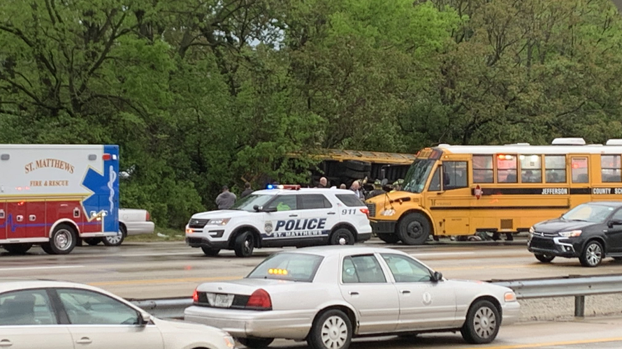 School Bus Crash I-64