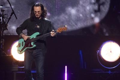 2017 Rock and Roll Hall of Fame Geddy Lee from the band Rush