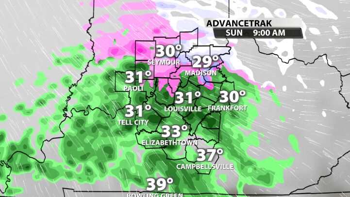 50/50 Weekend: Timing Out Wintry Mix And Heavy Rain | Weather Blog ...