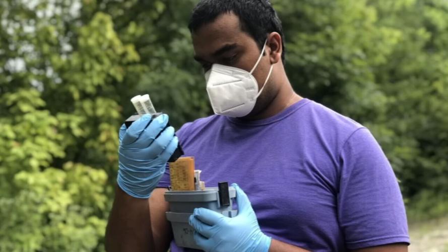 U of L water pollution tool, Sidharth Sundar