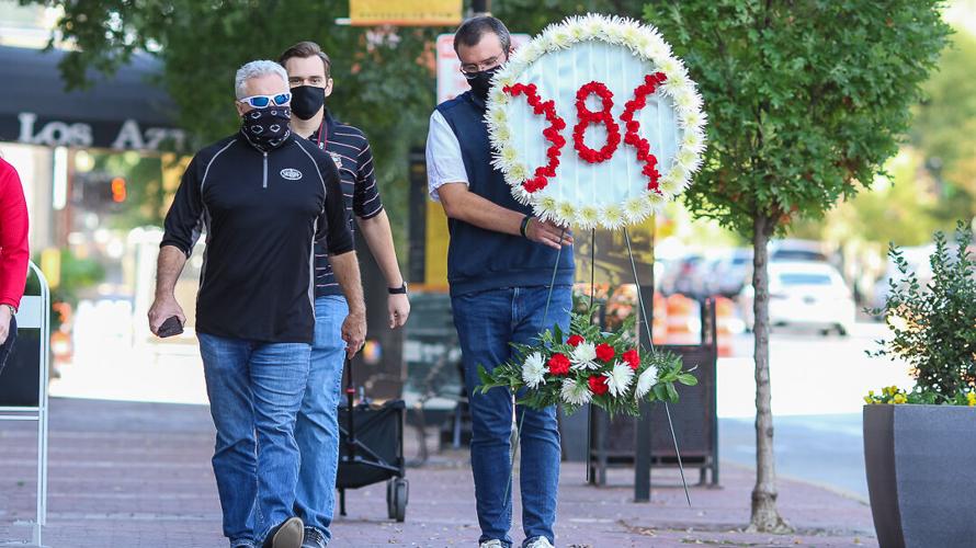 Louisville Slugger Joe Morgan wreath