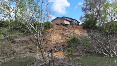 Lynnhall Court Erosion (Drone)