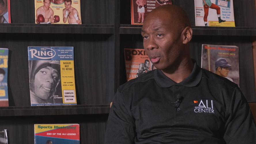 DeVone Holt at Louisville Muhammad Ali Center