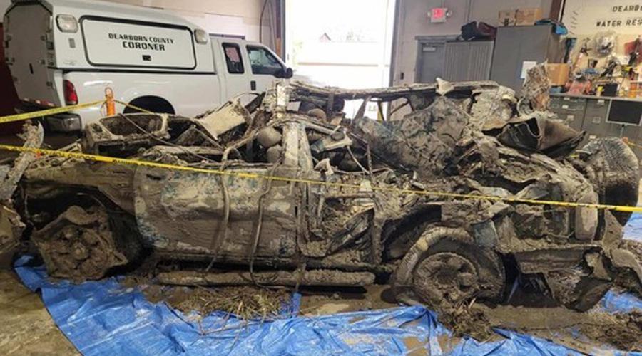 Nissan Pathfinder belonging to Stephanie Van Nguyen found submerged in Ohio River