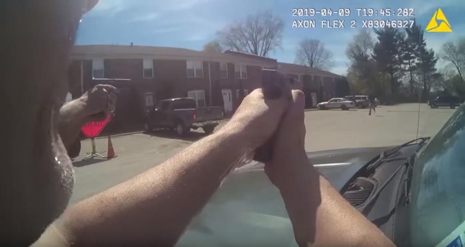 Body camera videos show LMPD killing shooting suspect in Okolona
