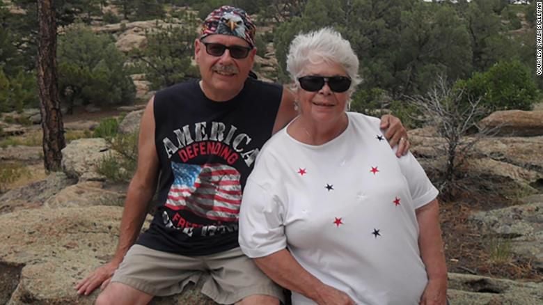 Sandra and Gus Kunz, CNN, Walmart, grocery worker, COVID-19