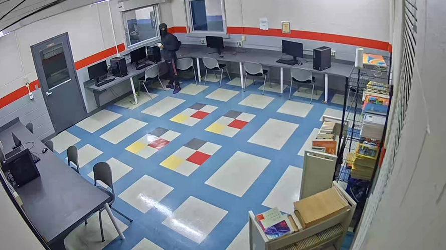 California Community Center suspected burglar