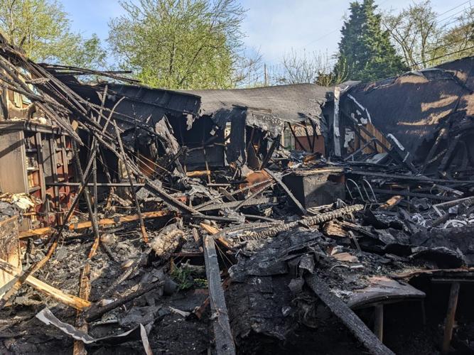 Fire damage at Chabad House in Louisville