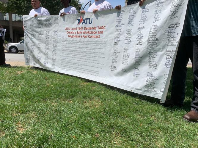 TARC rally at Jefferson Square Park