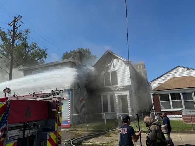 Louisville fire responds to barbershop fire
