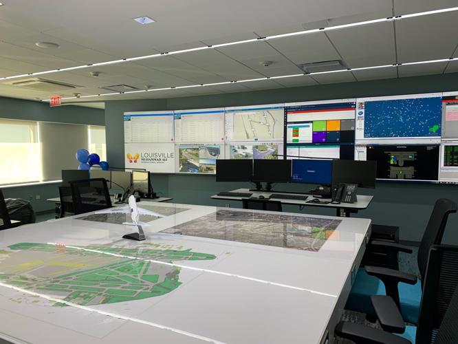 Operations Command Center at the Louisville Muhammad Ali International Airport