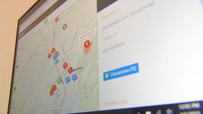 Charlestown crime mapping