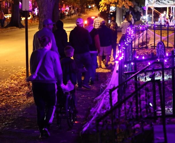 People walk the streets of Hillcrest.JPG
