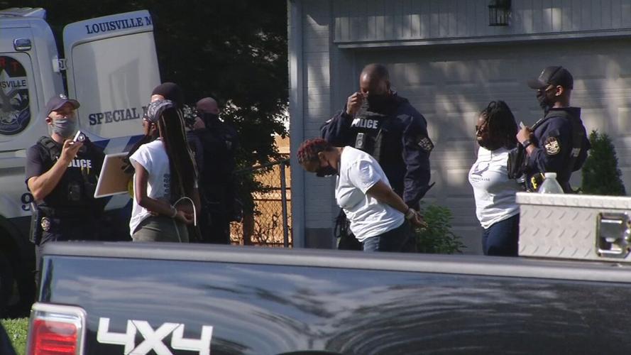 Protesters arrested in front of AG home