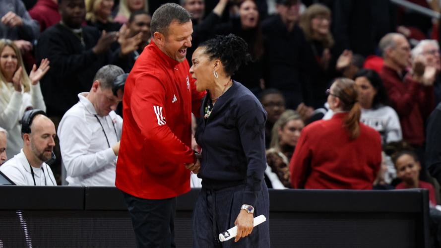 Jeff Walz and Dawn Staley