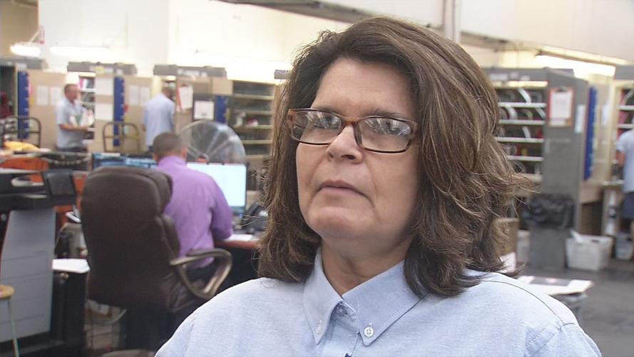 New Albany postal worker Bertie Faulkner