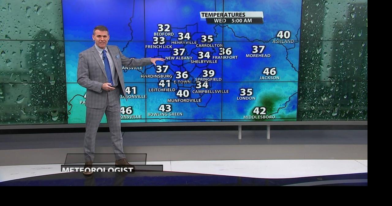 Jude Redfield's Early Wednesday Morning Forecast Weather
