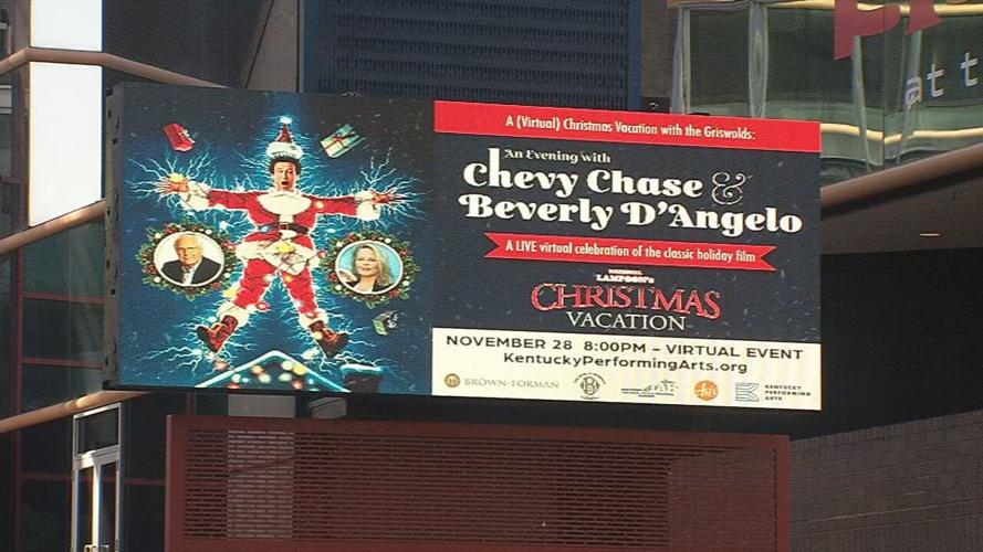Sign for virtual 'Christmas Vacation' event at Kentucky Center for Performing Acts