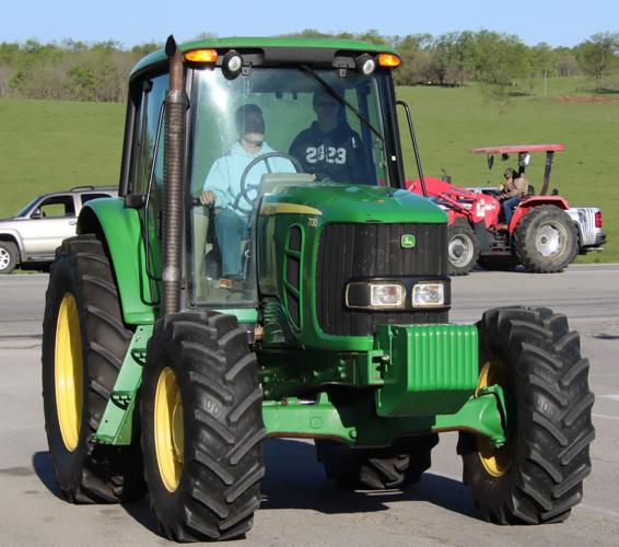 2023 'Drive Your Tractor to School Day' at Henry County High School in New Castle, Kentucky