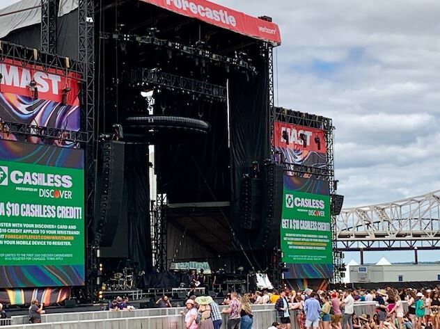 Forecastle stage