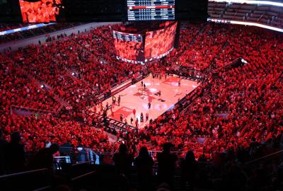Crowd at KFC Yum! Center - March 8, 2025.JPG