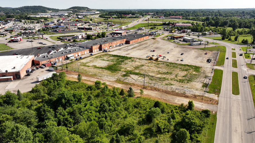 Site of future Aquatic Center in Shepherdsville, Kentucky