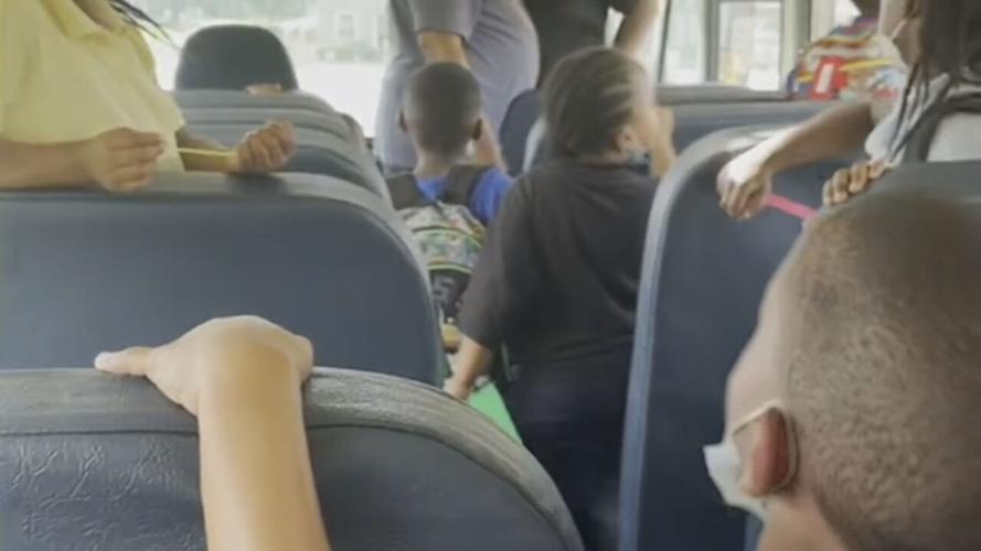 Students on JCPS Bus No. 2047 during Aug. 26, 2022 incident