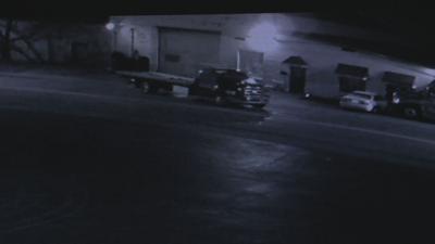 stolen tow truck