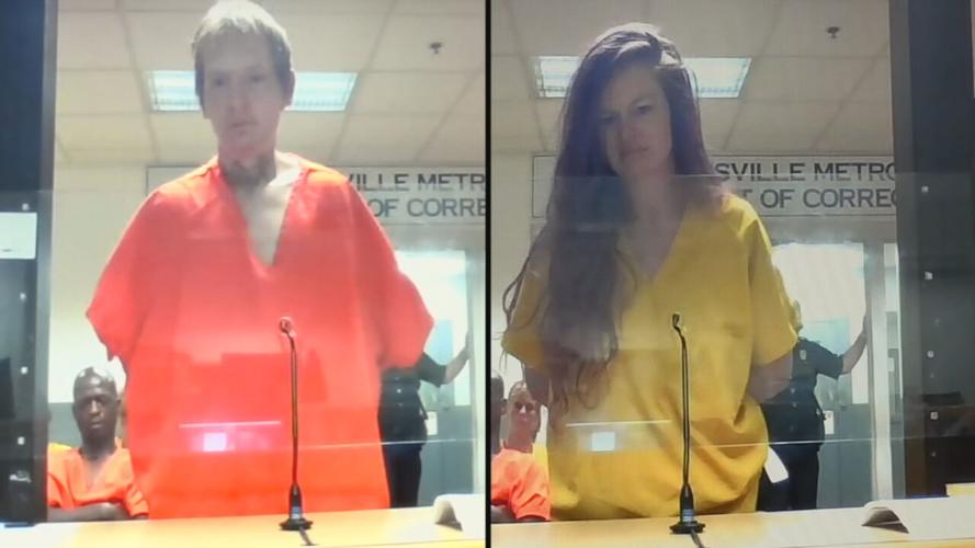 Thomas Alexander and Sumer Browning in court