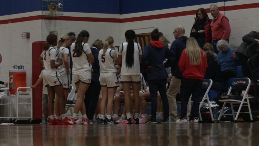 Sacred Heart basketball opens the season with a win over Breckinridge County