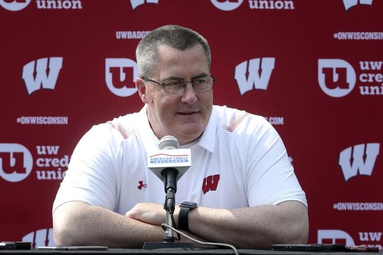 Wisconsin head football coach Paul Chryst
