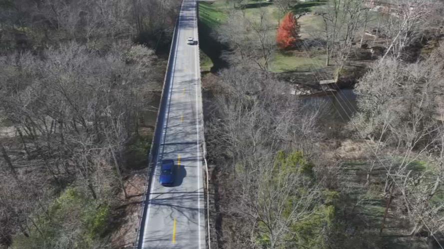 The bridge on Bells Mill Road