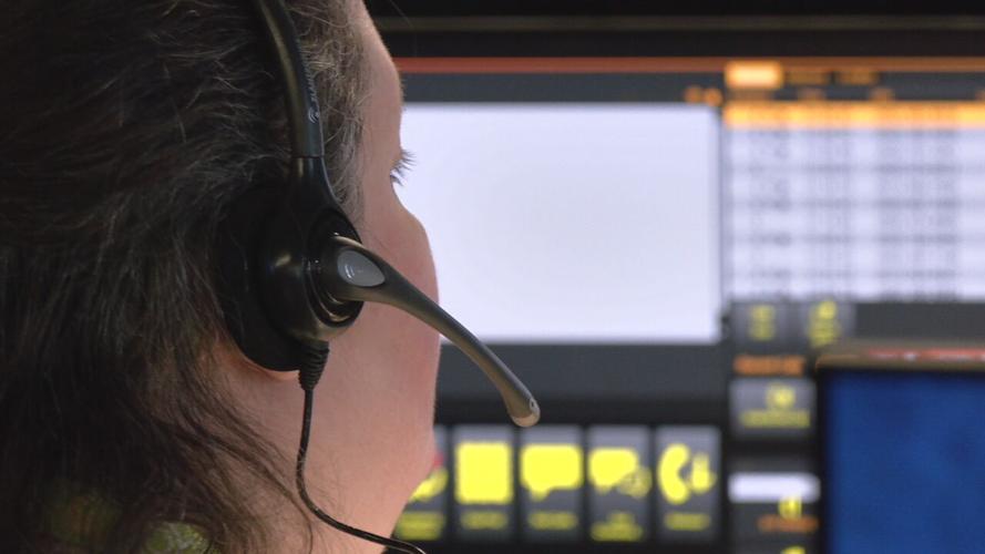 911 dispatcher at Louisville MetroSafe