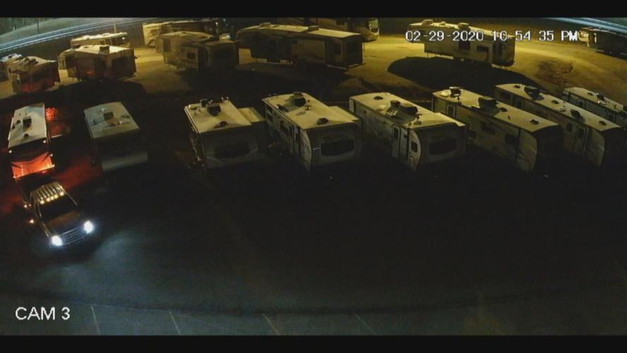 Truck steals camper from ETown RV dealership