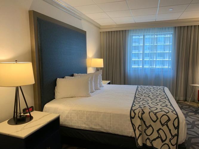 Galt House bedroom