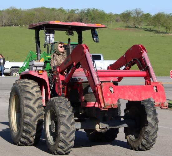 2023 'Drive Your Tractor to School Day' at Henry County High School in New Castle, Kentucky