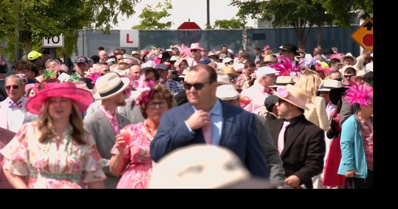 It's all about pink for a good cause at the Kentucky Oaks
