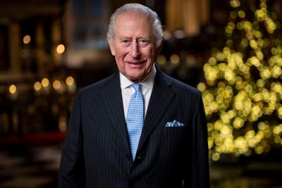 Britain's King Charles III  Christmas
