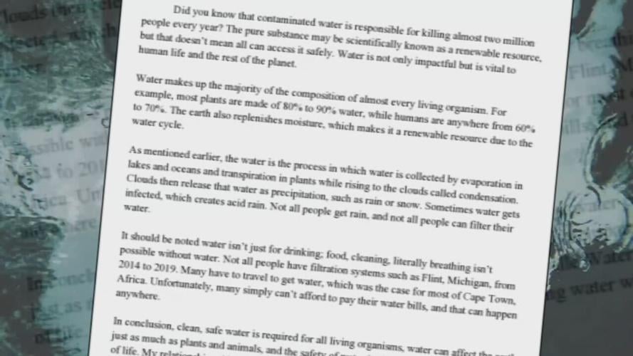 water essay 4