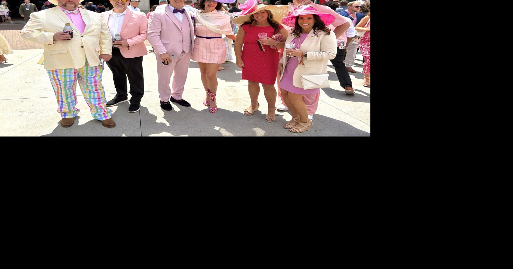 Kentucky Oaks fashion shines as crowds in pink fill Churchill Downs Reyna Katko and Dalton Godbey May 1, 2026 2 hrs ago