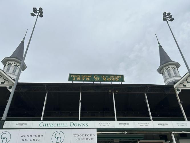 CHURCHILL DOWNS GRANDSTAND SIGN CHANGE DERBY 151 - MARCH 26 2025 (3).jpeg