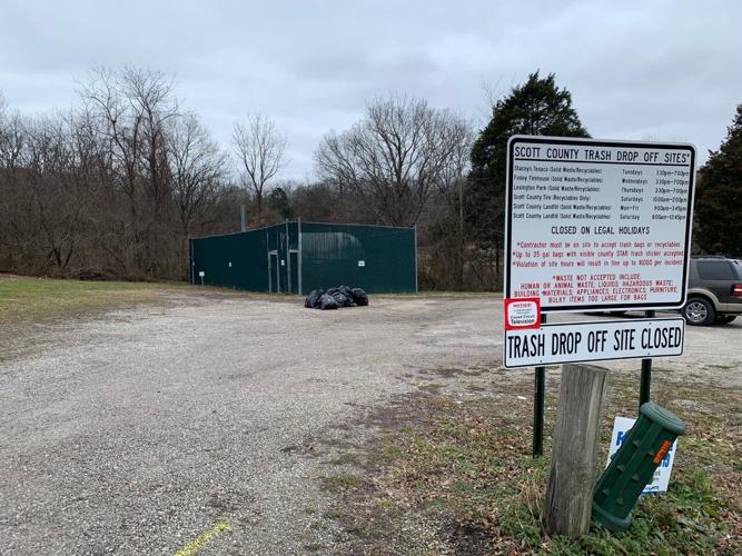 Scott County trash drop-off site